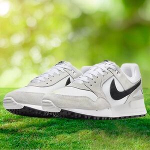 Nike Air Pegasus ‘89 Men’s Golf Shoes White Black FJ2245-101 Sz8.5 NEW